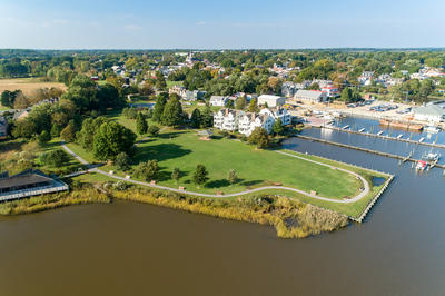 Wilmer Park aerial view