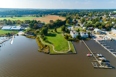 Wilmer Park aerial view